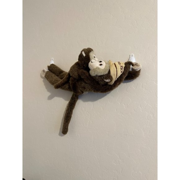 Spider Monkeys Hanging Mother and Baby Costa Rica 14 inch Arms Legs Attach - Picture 7 of 7